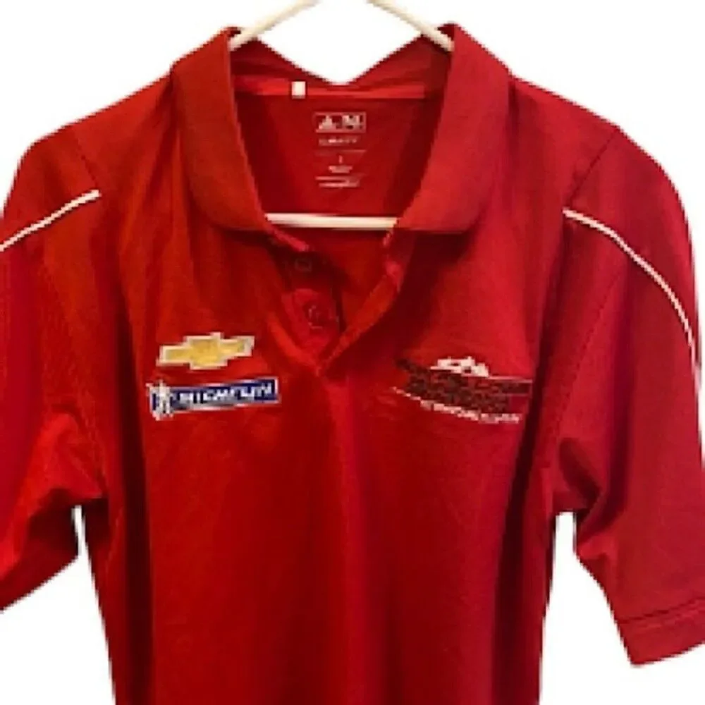 Adidas Polo Climalite Mens Size Small 3 Stripes on Sleeves Classic Sportswear